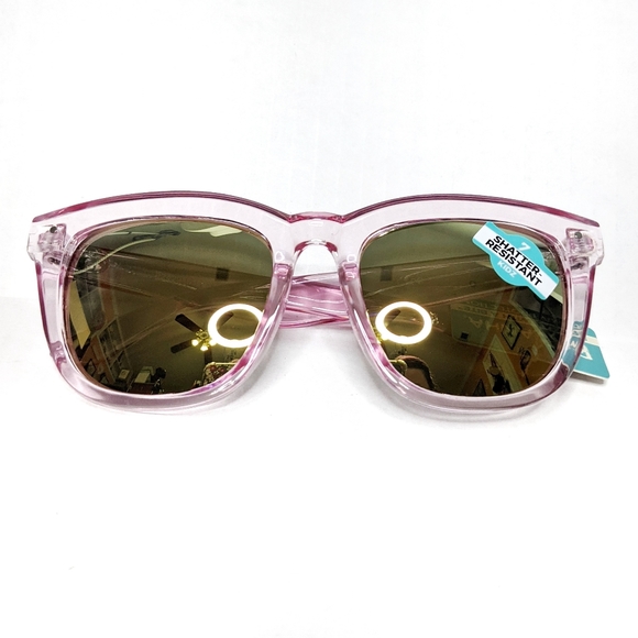5/$25 Piranha Shatter Resistant Sunglasses Pink - Picture 2 of 10